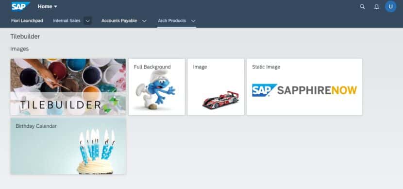 Tile Builder | Transform Fiori LaunchPad