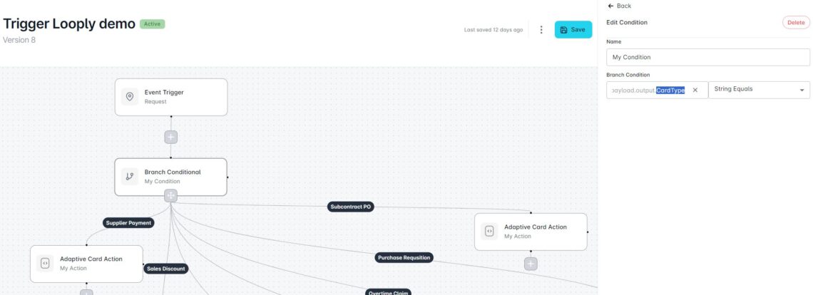 SAP Build apps integration to Microsoft Teams | Arch | Looply