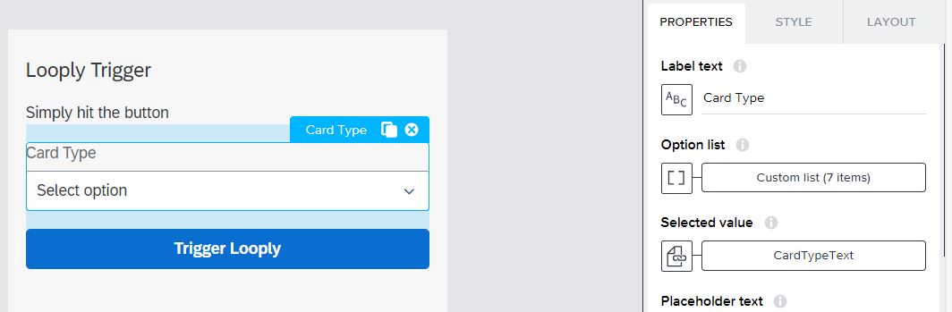 SAP Build apps integration to Microsoft Teams | Arch | Looply
